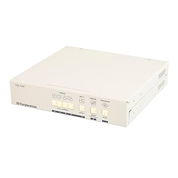 3D Corporation TQS-C9V 映像切替器 TQS-C9V(Rev.2)【VGA出力搭載画面9分割器】 【防犯カメラ